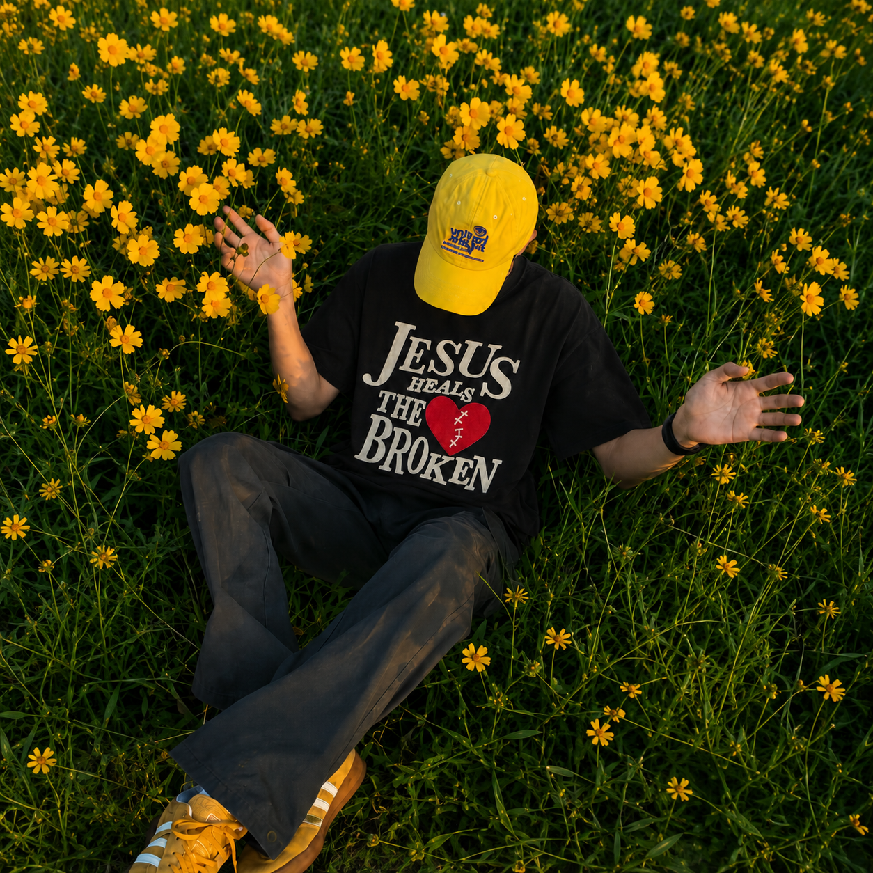 Jesus Heals The Broken T-shirt