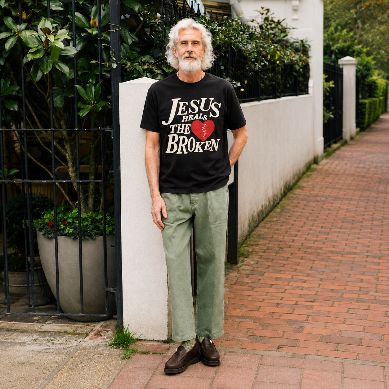 Jesus Heals The Broken T-shirt