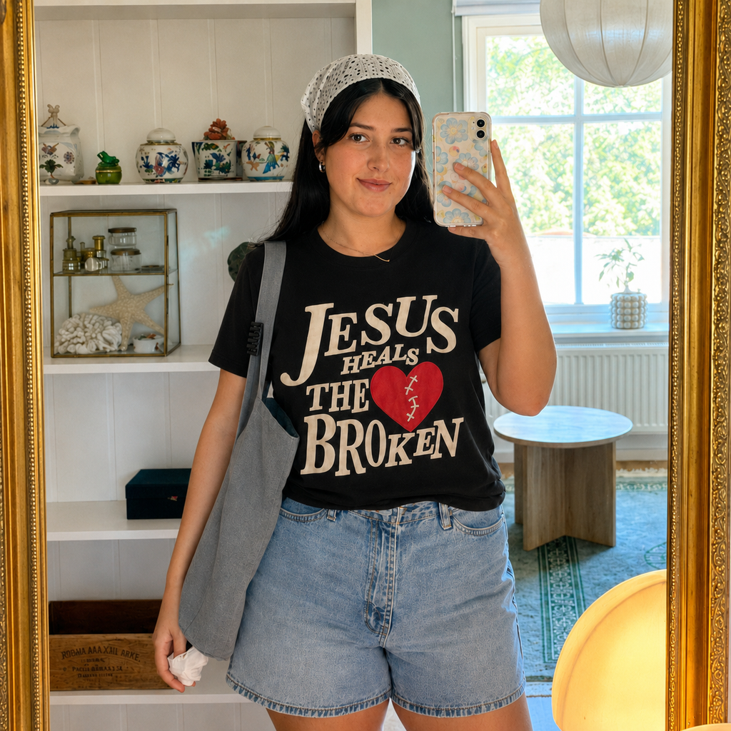 Jesus Heals The Broken T-shirt