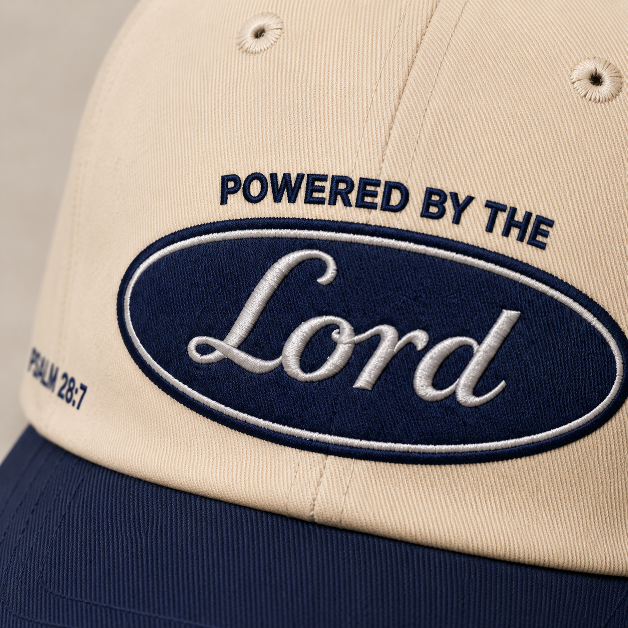 Powered By The Lord™ Vintage Cap